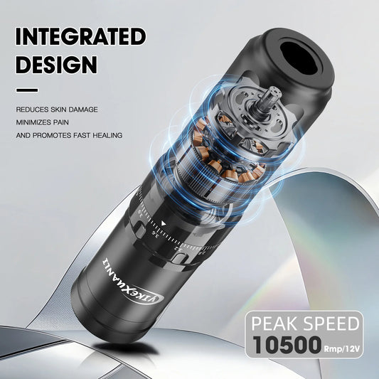 T1 Pro Adjustable Stroke Wireless Tattoo Pen Kit