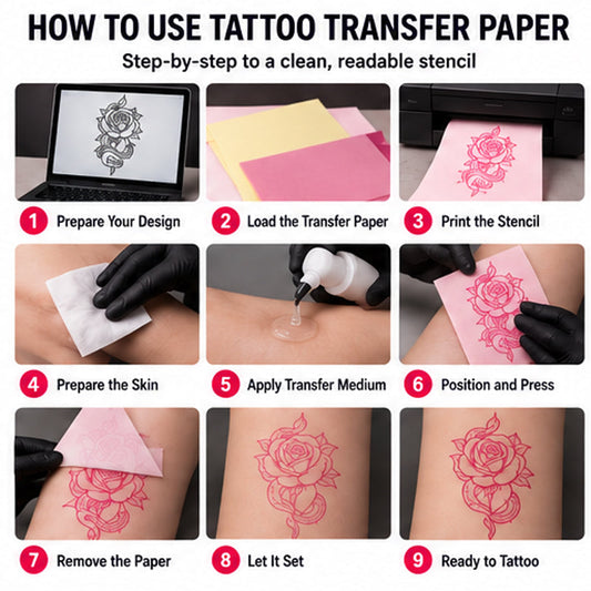 How to Use Tattoo Transfer Paper: Step-by-Step Guide