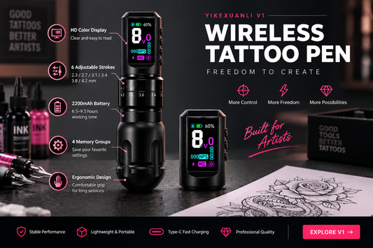 Best Wireless Tattoo Machine for Beginners