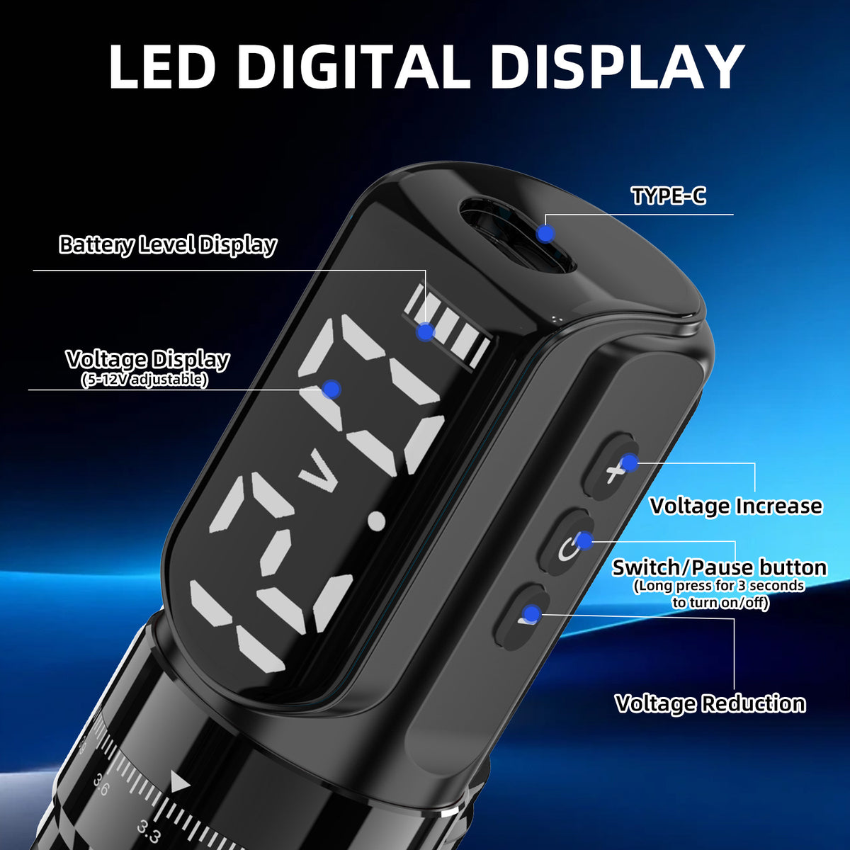 Yikexuanli T9 tattoo pen