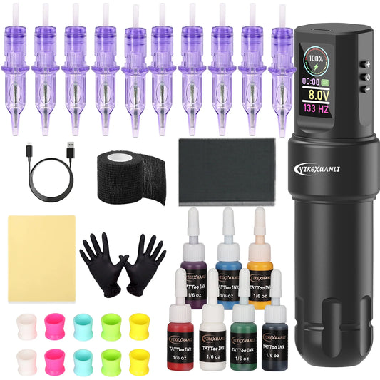 T3 Wireless Tattoo Pen Beginner Kit