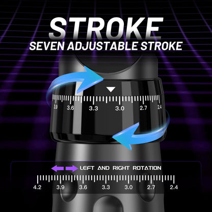 A7 Flex Adjustable Stroke Wireless Tattoo Pen