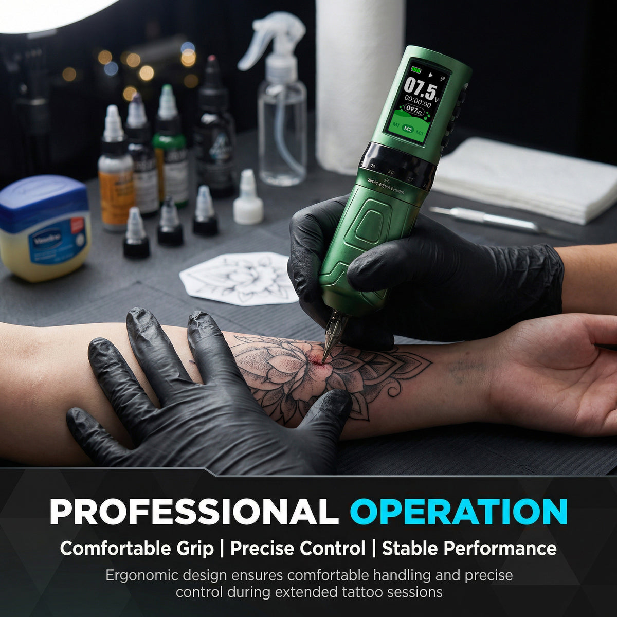 Yikexuanli Green Energy Tattoo Pen