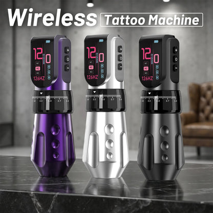 A7 Flex Adjustable Stroke Wireless Tattoo Pen