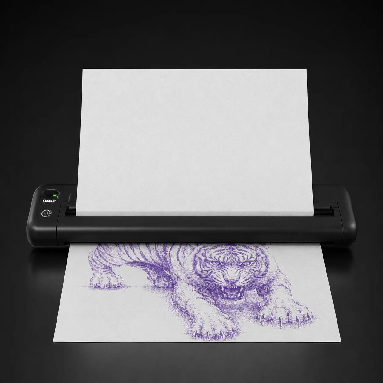 Yikexuanli Tattoo Transfer Pro Kit wireless tattoo stencil printer printing thermal stencil paper for tattoo transfer designs and professional studio stencil prep